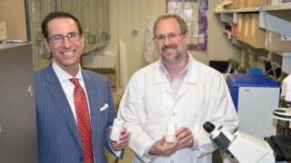 Edward Wladis, MD, and Alejandro Adam, PhD, have collaborated to develop a potential treatment for ocular rosacea.
