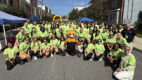 Group photo of some of the more than 100 volunteers from Albany Medical Center and Albany Medical College who came together to support the 23rd Annual Dr. Pamela Harper Community Block Party.