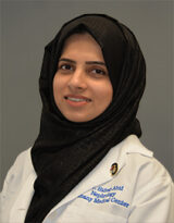 Portrait of nephrologist Dr. Sidrah Abid