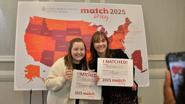 Medical students match to residency programs during Match Day 2025