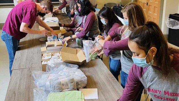 New medical students learn about the local community by volunteering as part of Albany Medical College's 11th annual "Day of Service and Engagement"