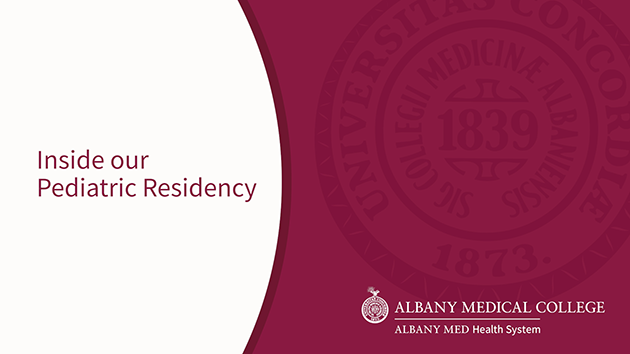 Pediatric Residency Video Title Graphic - Inside Our Pediatric Residency